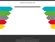 Tablet Screenshot of pantyhosesexylegs.com